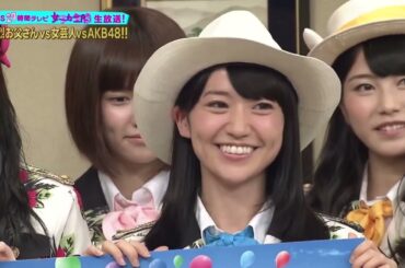 めちゃイケ vs AKB48 vs 爆裂お父さん vs さんまさん vs 女芸人　FNS27時間