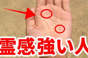 【スピリチュアル】霊感が強い人の手相！あなたは？　霊能力者に多い重要な3つの手相と霊感との付き合い方　音声入り《幸せの法則 スピリチュアル 》