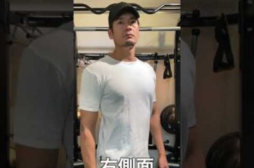 ベンチプレス100kgだと大胸筋はこう見える【厚い胸板を目指す】#Shorts