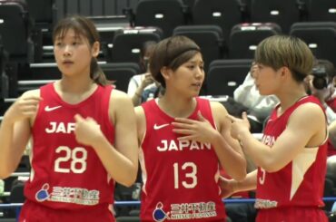 【新ユニフォームで出発！】女子日本代表プレーまとめ（ vs ポルトガル代表  | バスケ女子国際強化試合 2021 第1戦）