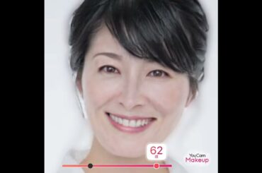 女子アナ・阿部あき子のAI未来予測老化動画