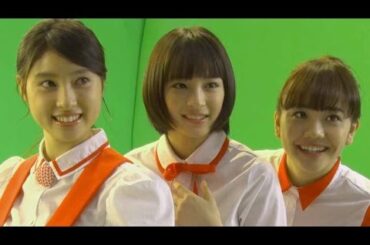 土屋太鳳、松井愛莉、広瀬すず出演／「ガーナミルクチョコレート」CMメイキング