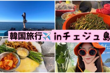 【Vlog】チェジュ島が最高過ぎた。食べ過ぎ買い過ぎwwwww
