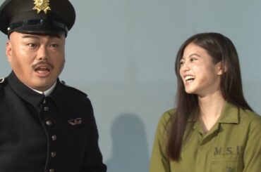 今田美桜、クロちゃんイジリに爆笑　団長＆HIROが突撃インタビュー　『モンストプリズン』シリーズ新CM