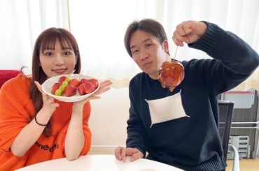 【告白】古川優香ちゃんとフルーツ飴作ってみた