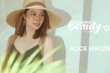 GIANNA Beauty with iconic 広瀬アリス ビハインドMOVIE公開