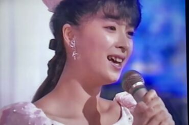 『ジャスミンの夢飾り』河合奈保子さん🌸夜のヒットスタジオ🌺純白の天使の歌姫 1986.6.11
