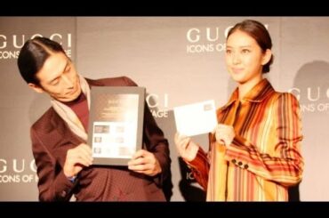 武井咲＆伊勢谷友介が登場　「GUCCI」イベント(2)