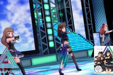 「デレステ」Trancing Pulse (Game ver.) 標準メンバー Triad Primus 神谷奈緒、渋谷凜、北条加蓮 SSR