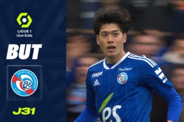 But Yuito SUZUKI (89' - RCSA) RC STRASBOURG ALSACE - AC AJACCIO (3-1) 22/23