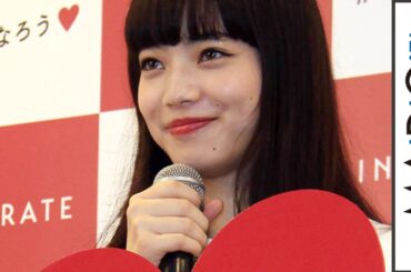 小松菜奈、CMで“25歳”演じる　夏帆＆森星とインテグレート新ミューズに　資生堂「インテグレート」 新ミューズ発表会1