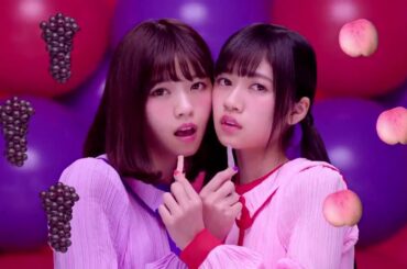 ブルボン かわいい女性ダンスCM 乃木坂46 西野七瀬 樋口日奈 秋元真夏 寺田蘭世 フェットチーネグミ JUICY UP!