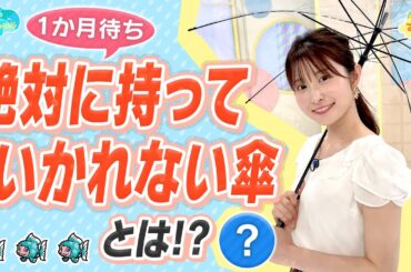 『絶対に持っていかれない傘』とは！？／とれたてFISHING