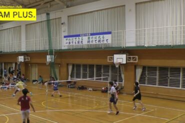 2023.6.3　古賀/末永・丹下/村岡遥　TEAM PLUS.定期練習