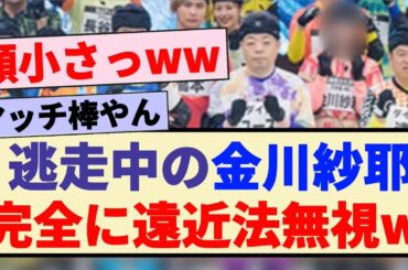 【乃木坂46】逃走中の金川紗耶、完全に遠近法無視ww
