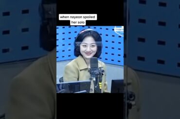 When Nayeon spoiled her solo and Jihyo ...