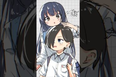 【市川京太郎･山田杏奈】イラストメイキング【僕ヤバ】 #drawing #イラストメイキング #illustration #イラスト練習 #市川京太郎 #山田杏奈 #僕の心のヤバイやつ