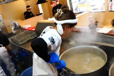 ２００人超の大行列！気合と笑顔で怒涛の注文を捌く「との丸家」の開店の朝に密着！