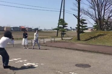 【NGT48 かとみな（加藤美南）とみーずん（水澤彩佳）の凧上げ】20160427