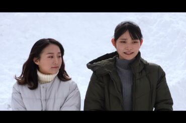 AKB48坂口渚沙主演、北海道紋別市で出会う二人の成長を描く『オホーツク流氷物語』特報