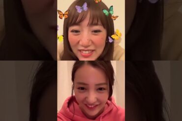 高橋みなみ & 板野友美Instagram Live 2020.04/11