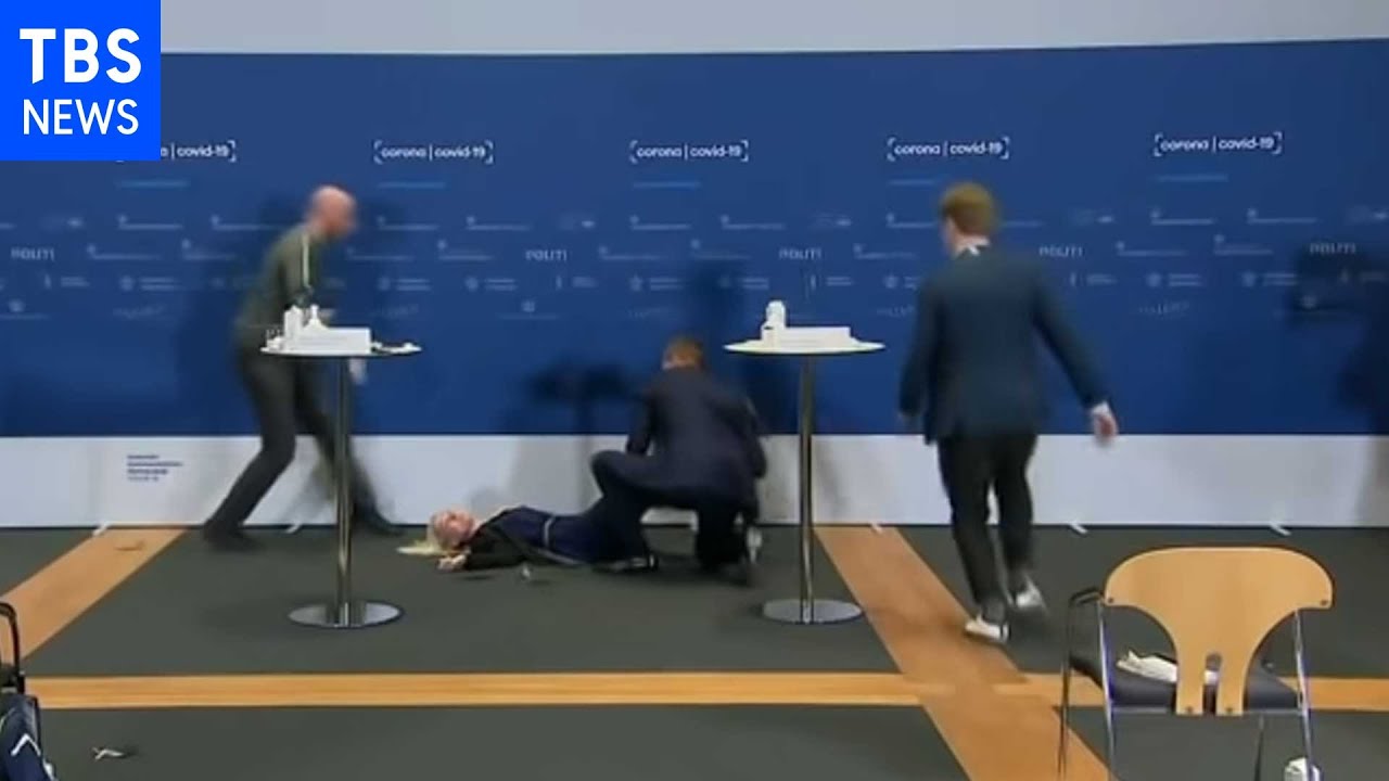 アストラゼネカ社ワクチン 使用中止の会見中に担当者が倒れる | TBS NEWS DIG アストラゼネカ社ワクチン 使用中止の会見中に担当者が倒れる | TBS NEWS DIG