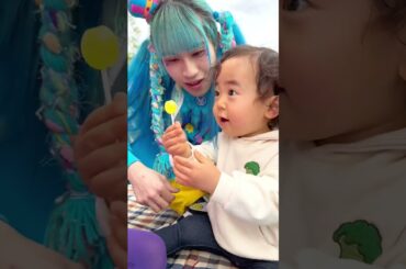 とあぴーとお菓子弁当作ってみた😍💗💚💙💛