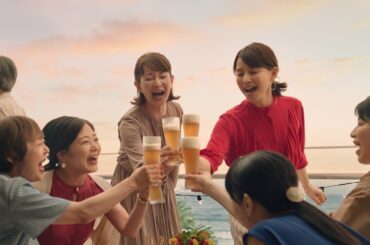 キリン一番搾り生ビール　夏が来る篇　石田ゆり子　15秒