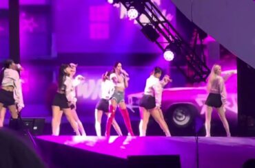 TWICE 5TH WORLD TOUR  at Metlife Stadium Twice Mina ‘7 Rings’ FanCam  #kpop #twice #once #ariana