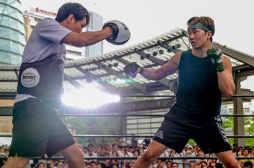 朝倉兄弟公開練習&トークショー / 超RIZIN.2公開練習