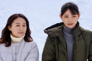 坂口渚沙(AKB48)＆桜井木穂、北海道出身の2人が共演／映画『オホーツク流氷物語』特報