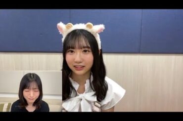 日向坂46 藤嶌果歩 櫻坂46 村山美羽 みうちゃんの配信を小西んと一緒に観ていたかほりん 小西夏菜実 羊たちは夢を語る