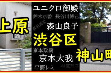 ユニクロ御殿からSixTones京本大我の家と森山良子邸まで！渋谷区西原＆大山町で見つけた素敵なお宅をご紹介! #豪邸ルームツアー #japanvlog #歌手の家