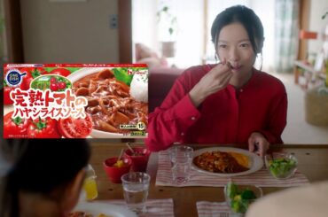 House 完熟トマトのハヤシライスソース CM 「榮倉奈々登場」篇 15秒
