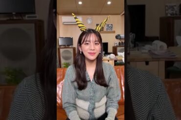 鬼になって豆まきする貴島明日香　#Shorts