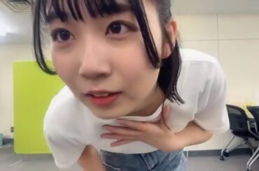 中坂美祐 来たるべき水着に備えて「育乳」をする SKE48