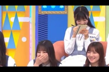 大事な事をメモする宮地すみれちゃんがおもしろい小坂菜緒ちゃん