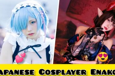 🇯🇵 Japanese Cosplayer Enako ..💕😍 Anime Characters  Cosplay  Photos Compilation