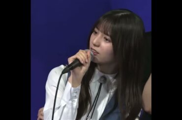 ぷくぅってする小坂菜緒ちゃん