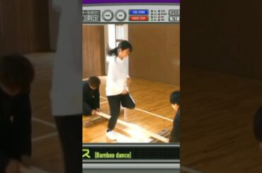 意外にもバンブーダンスが得意だった！筒井あやめ #shorts