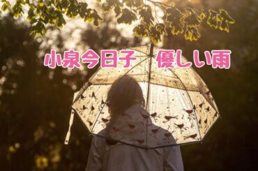 小泉今日子 優しい雨 (歌詞入り)