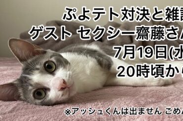 【第4回生配信】ぷよテト対決と雑談 ゲスト セクシー齋藤さん【佐々木琴子】