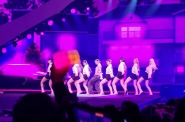 TWICE in MELBOURNE (Day 2) - MINA "7 Rings" (Ariana Grande Cover) FULL LIVE