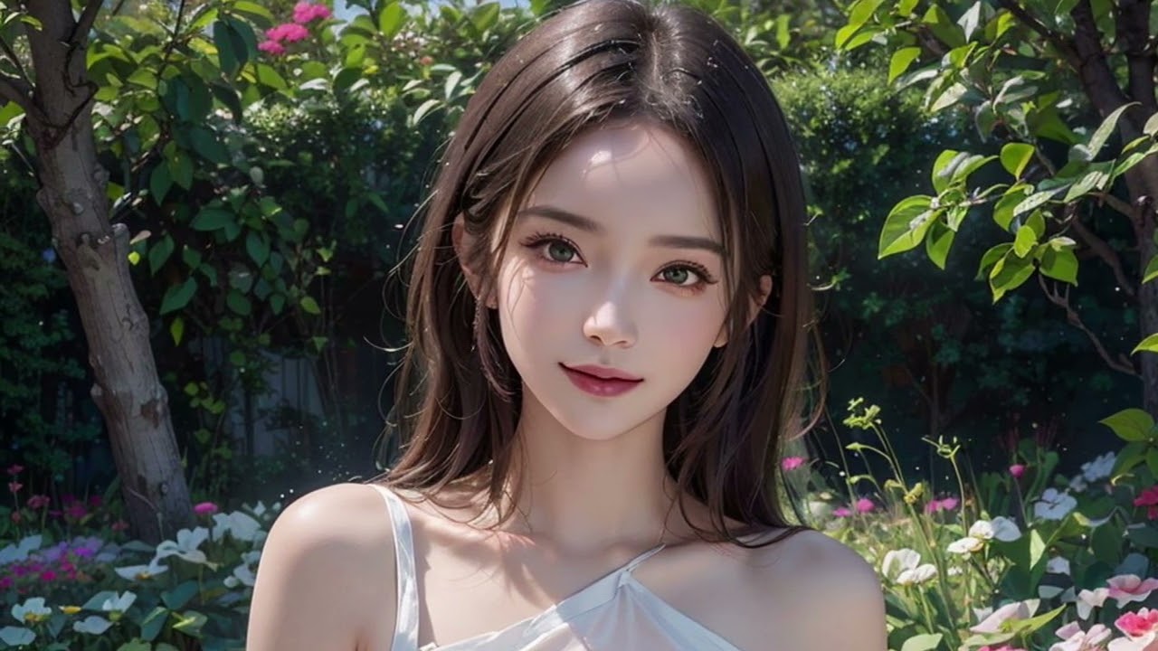 AI美女 – №56「白ドレスの女神」 AI美女 - №56「白ドレスの女神」