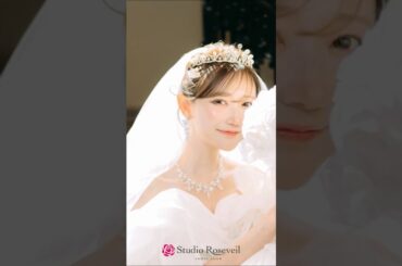 菅野結以さんプロデュースドレス👗✨ご本人着用写真