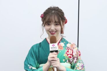 モデル・江野沢愛美に内藤沙季がインタビュー！今年挑戦したいことについて語る！