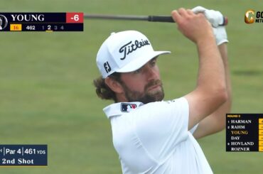 【全英OP23】C.ヤング、18番は見事なバンカーショットからバーディ