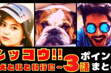 【シッコウ!!〜犬と私と執行官〜３話】超危険なシッコウ大作戦!?【ポイントまとめ】