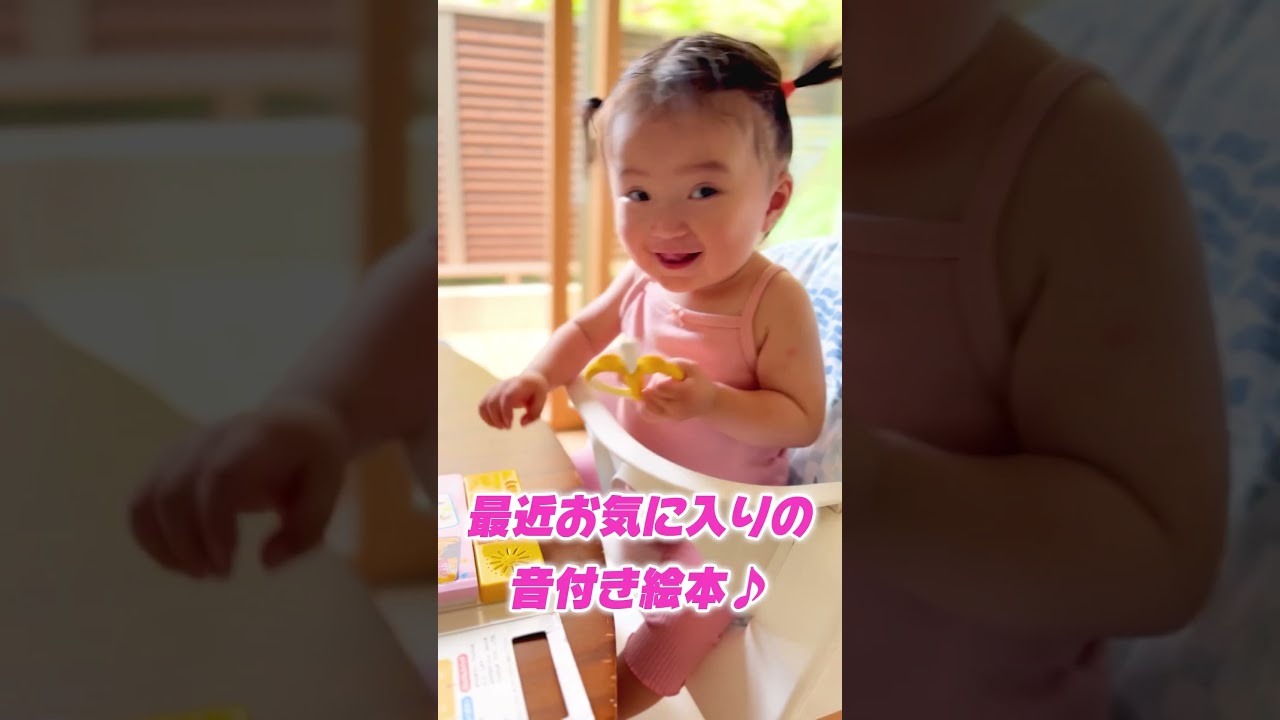 最近お気に入りの音付き絵本で遊ぶ姫💓【11ヶ月】 #shorts 最近お気に入りの音付き絵本で遊ぶ姫💓【11ヶ月】 #shorts