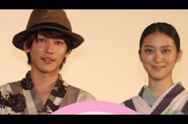 佐藤健＆武井咲が浴衣で夕涼み　映画「るろうに剣心　京都大火編／伝説の最期編」試写イベント(1)